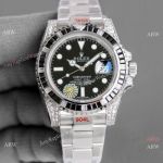 JH Factory Replica Rolex Submariner ETA2836 Watch Black Diamond Case_th.jpg